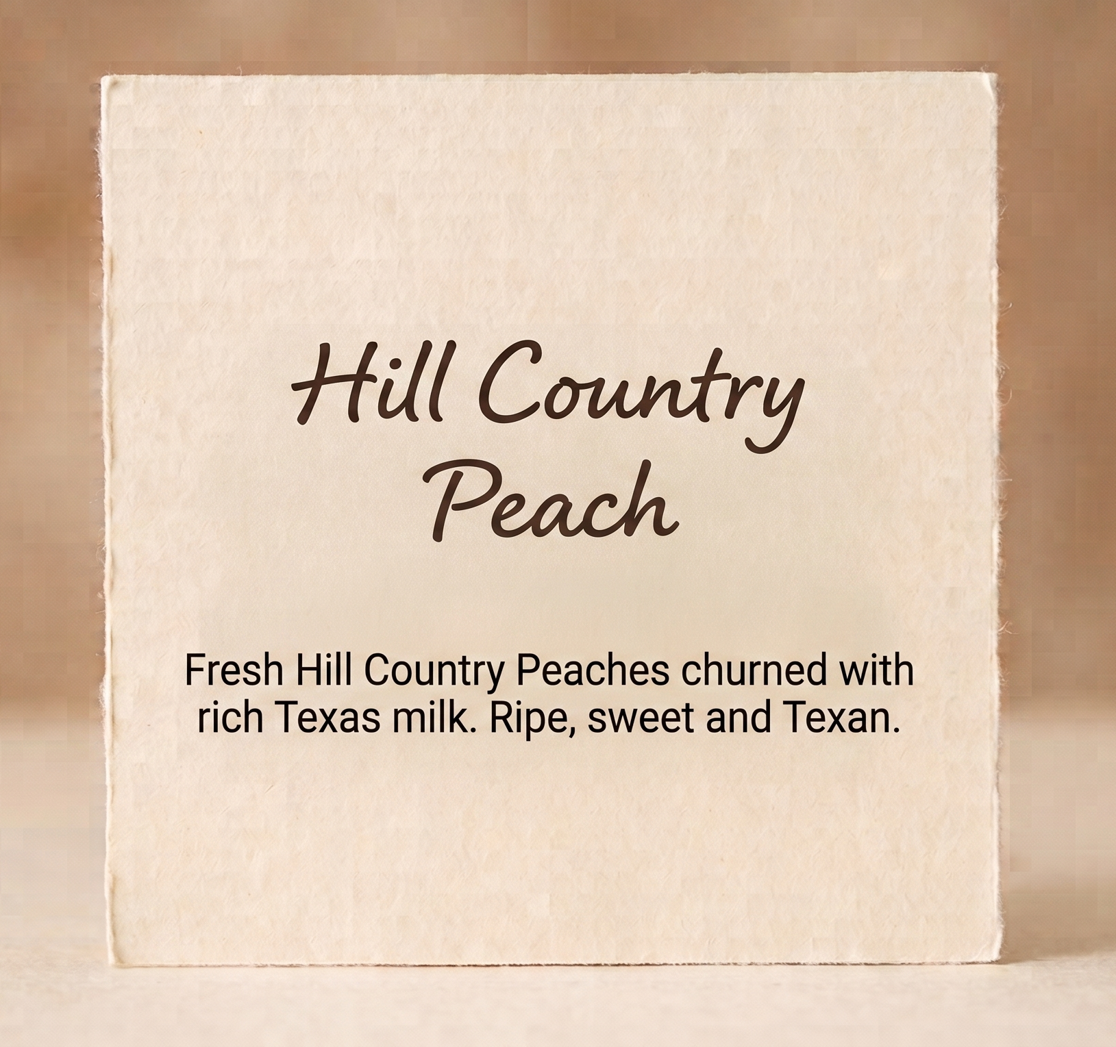 Hill Country Peach
